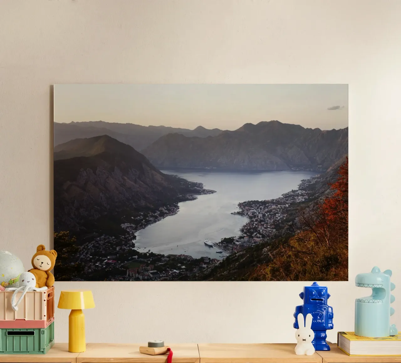 Baia di Kotor, Montenegro plexiglass da atmospheric pictures