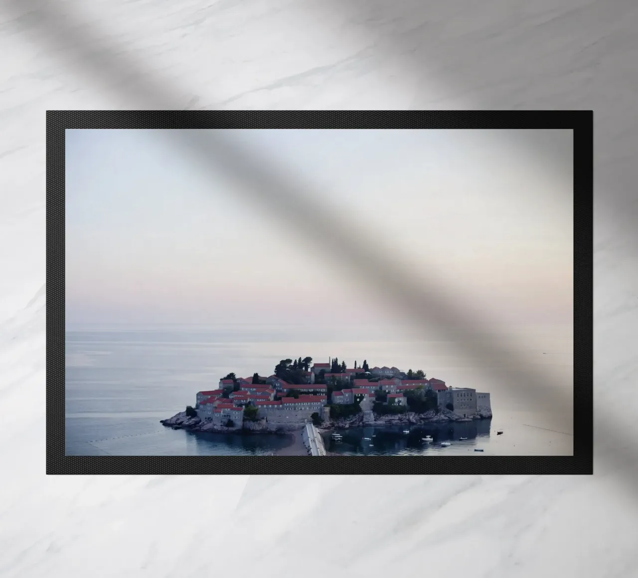 Sveti Stefan, Montenegro zerbino da art picture