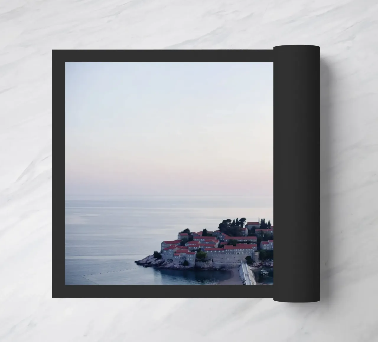Sveti Stefan, Montenegro zerbino da art picture