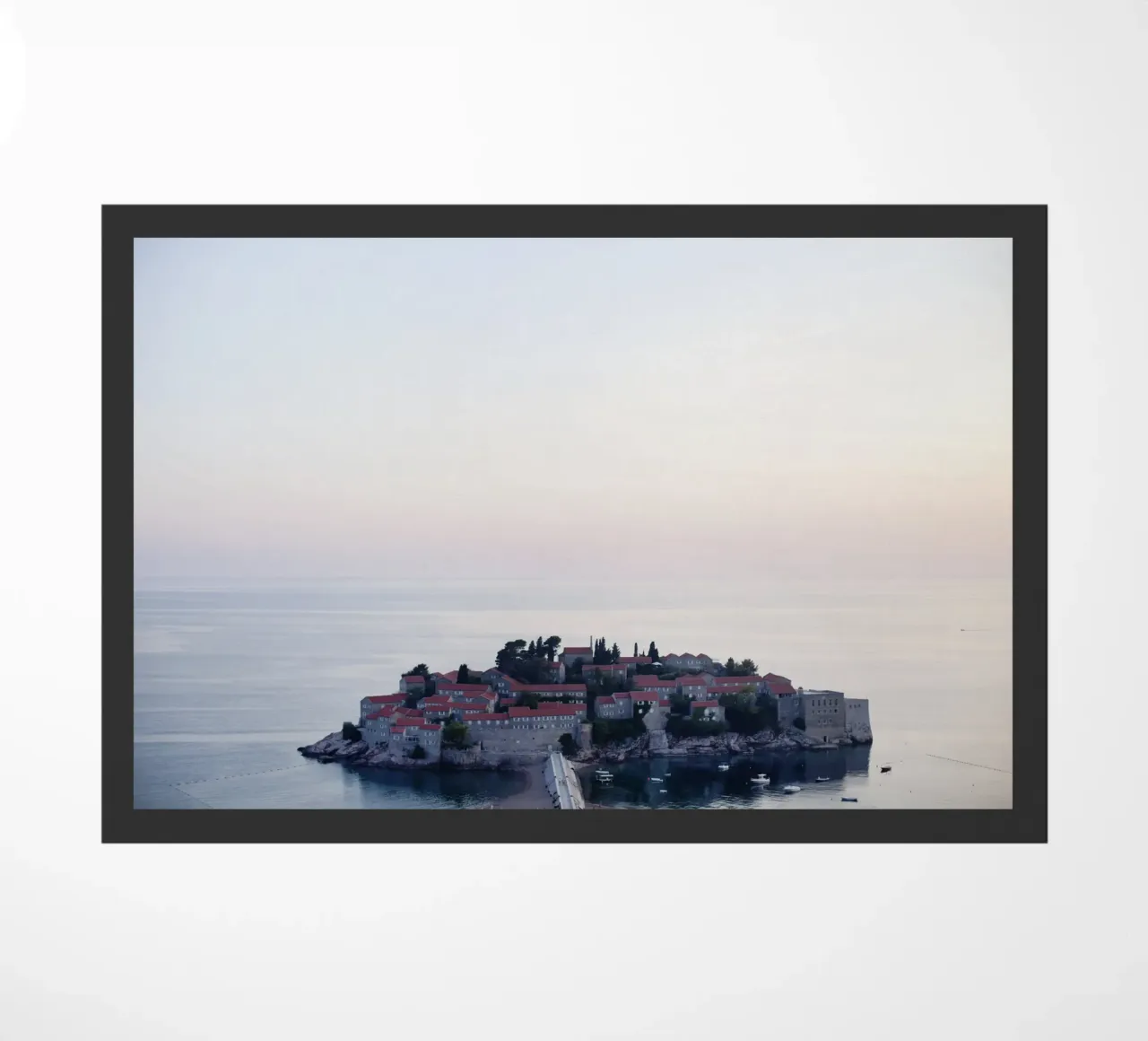 Sveti Stefan, Montenegro zerbino da art picture