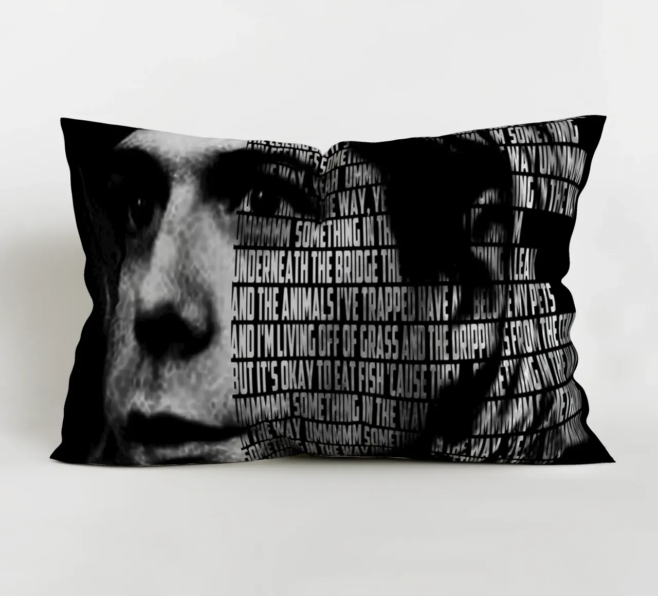 Something in the Way decorative cushion by Gunawan Rb