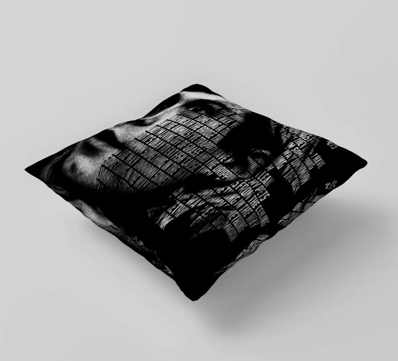 Something in the Way decorative cushion by Gunawan Rb