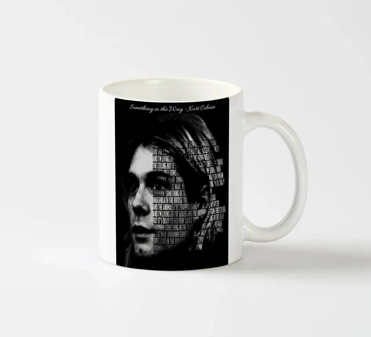 Algo en el camino taza de cerámica de Gunawan Rb
