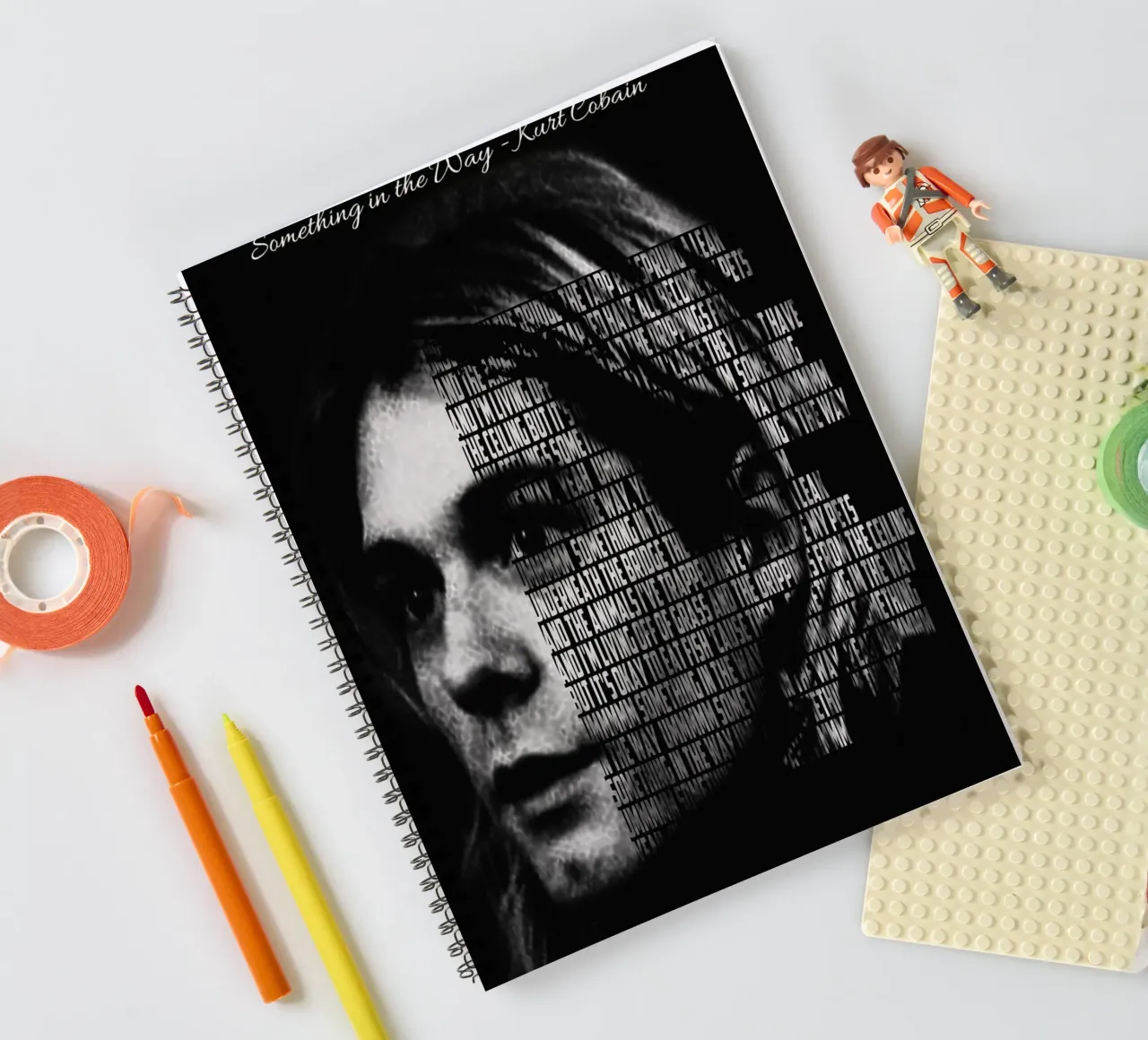 Something in the Way spiral notebook by Gunawan Rb