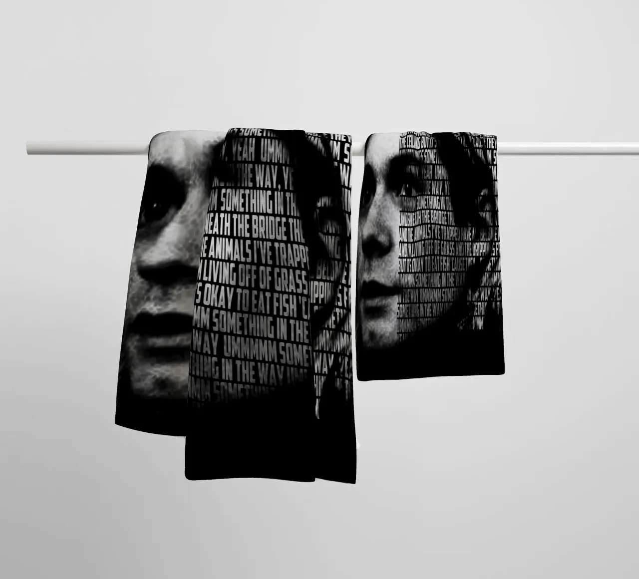 Something in the Way towel by Gunawan Rb