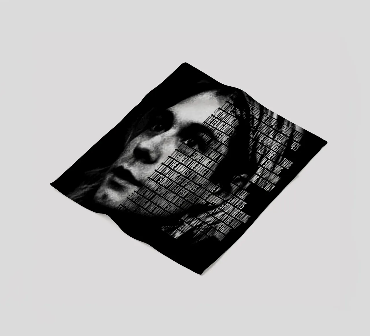 Something in the Way fleece blanket by Gunawan Rb