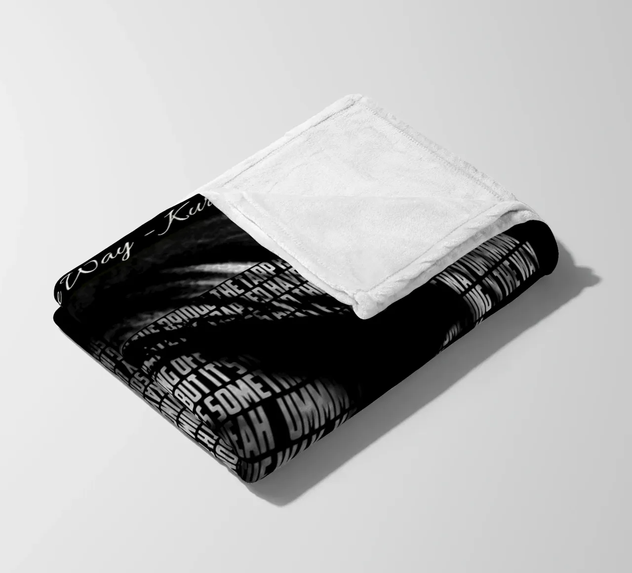 Something in the Way fleece blanket by Gunawan Rb