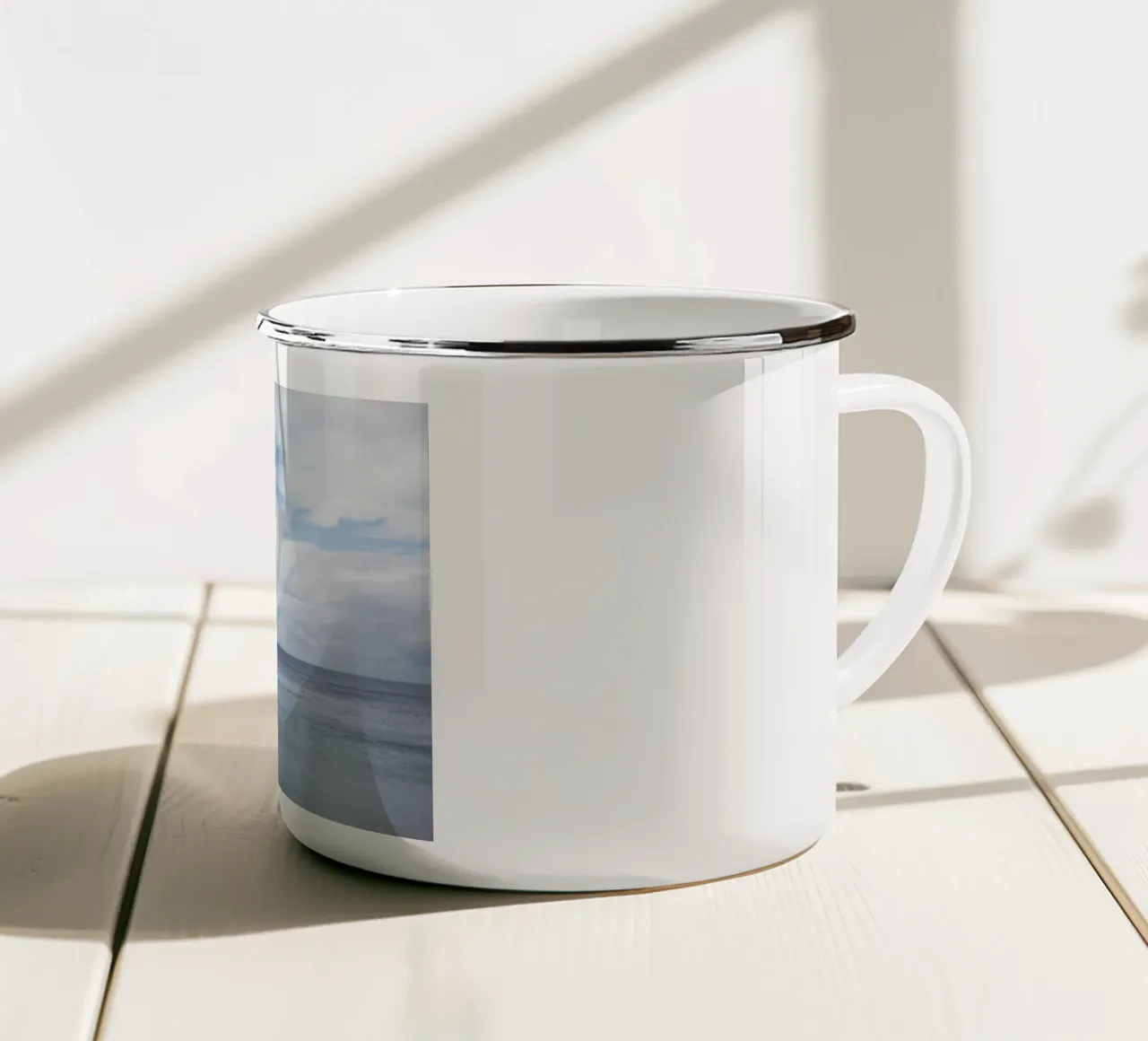 Mare a Mindoro, Filippine tazza in smalto da art picture
