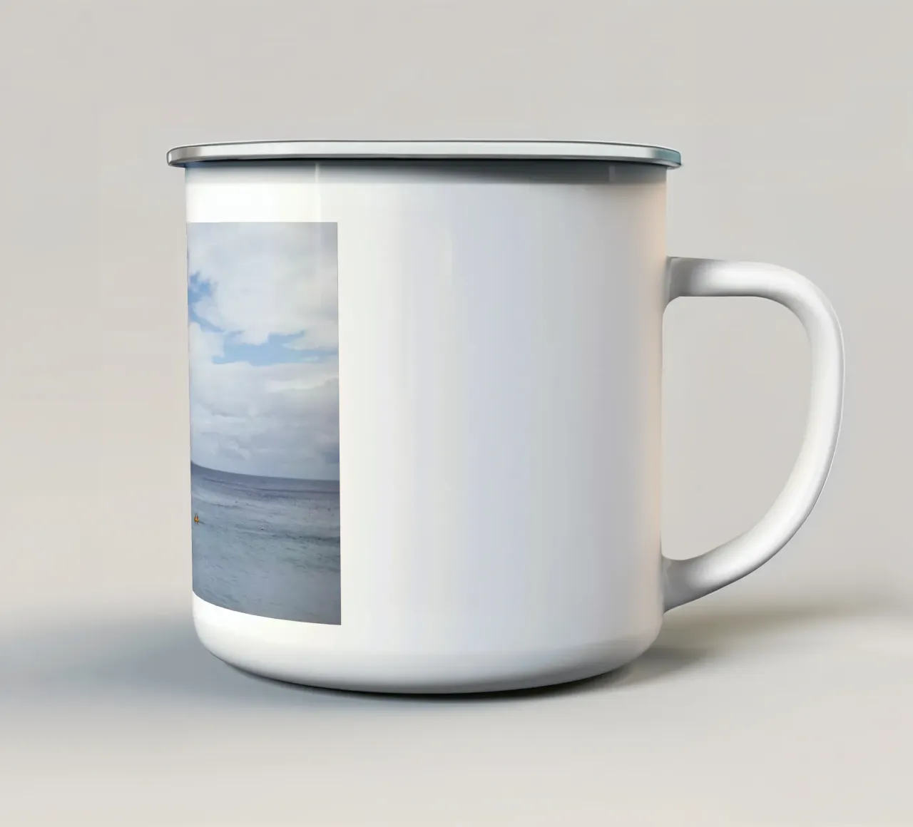 Mare a Mindoro, Filippine tazza in smalto da art picture