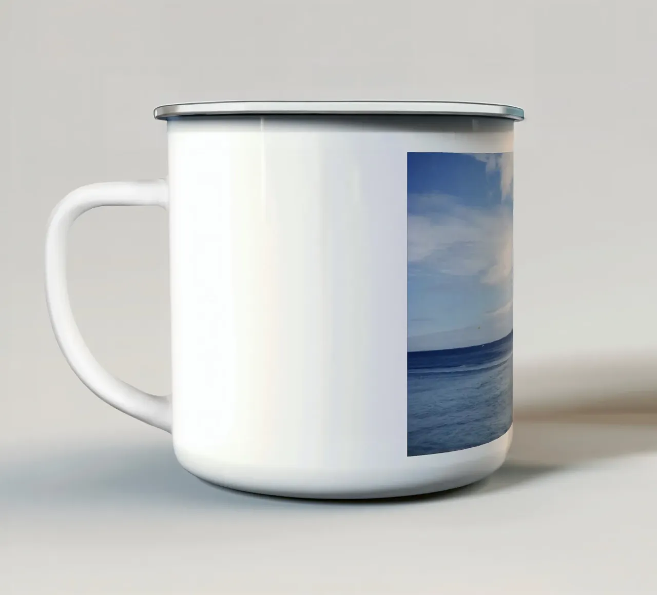 Mare a Mindoro, Filippine tazza in smalto da art picture