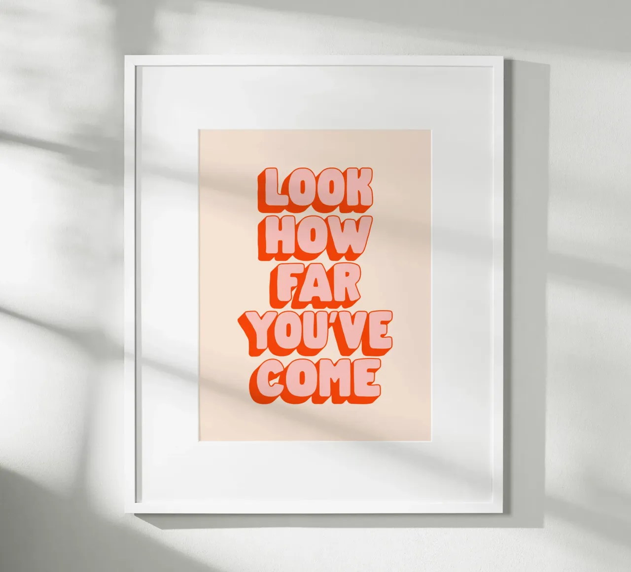 Regarde le chemin parcouru hahnemühle de THE MOTIVATED TYPE