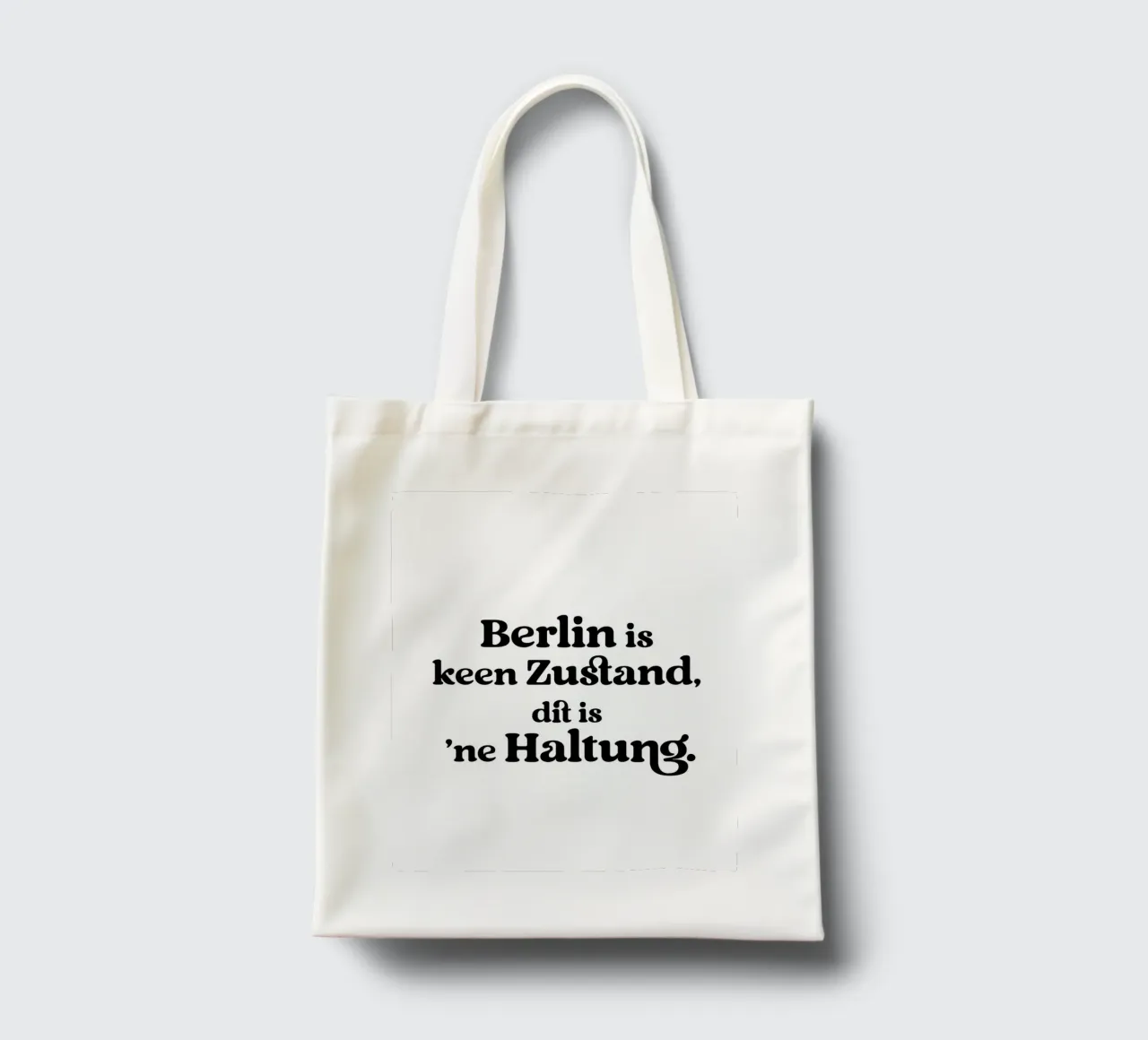 Berlin is keen Zustand dit is ne Haltung borsa in juta da treechild
