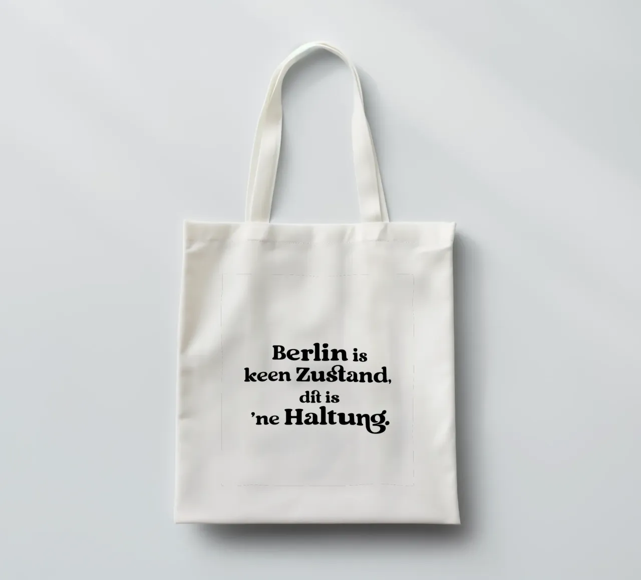 Berlin is keen Zustand dit is ne Haltung borsa in juta da treechild