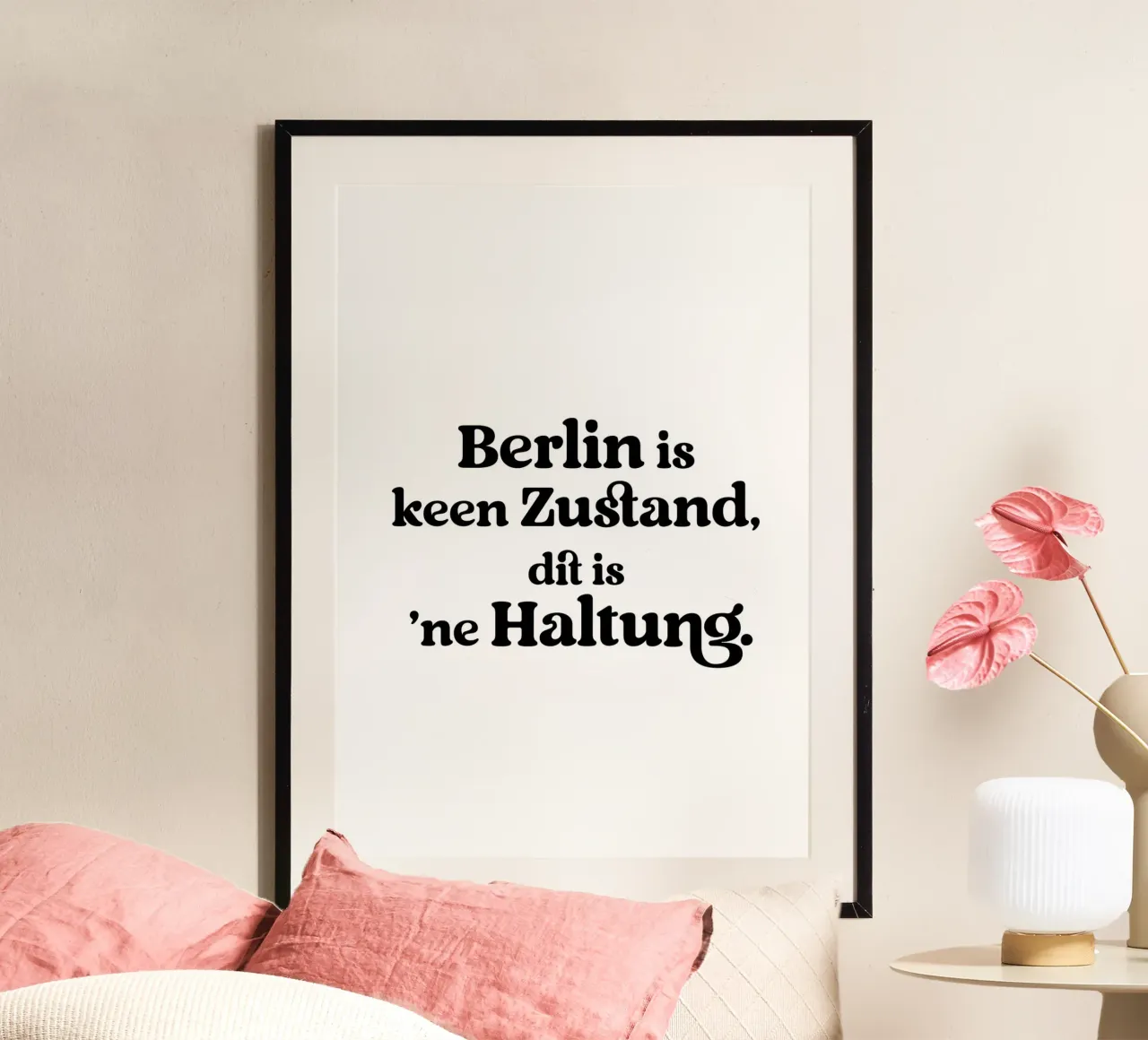 Berlin is keen Zustand dit is ne Haltung carta hahnemühle da treechild