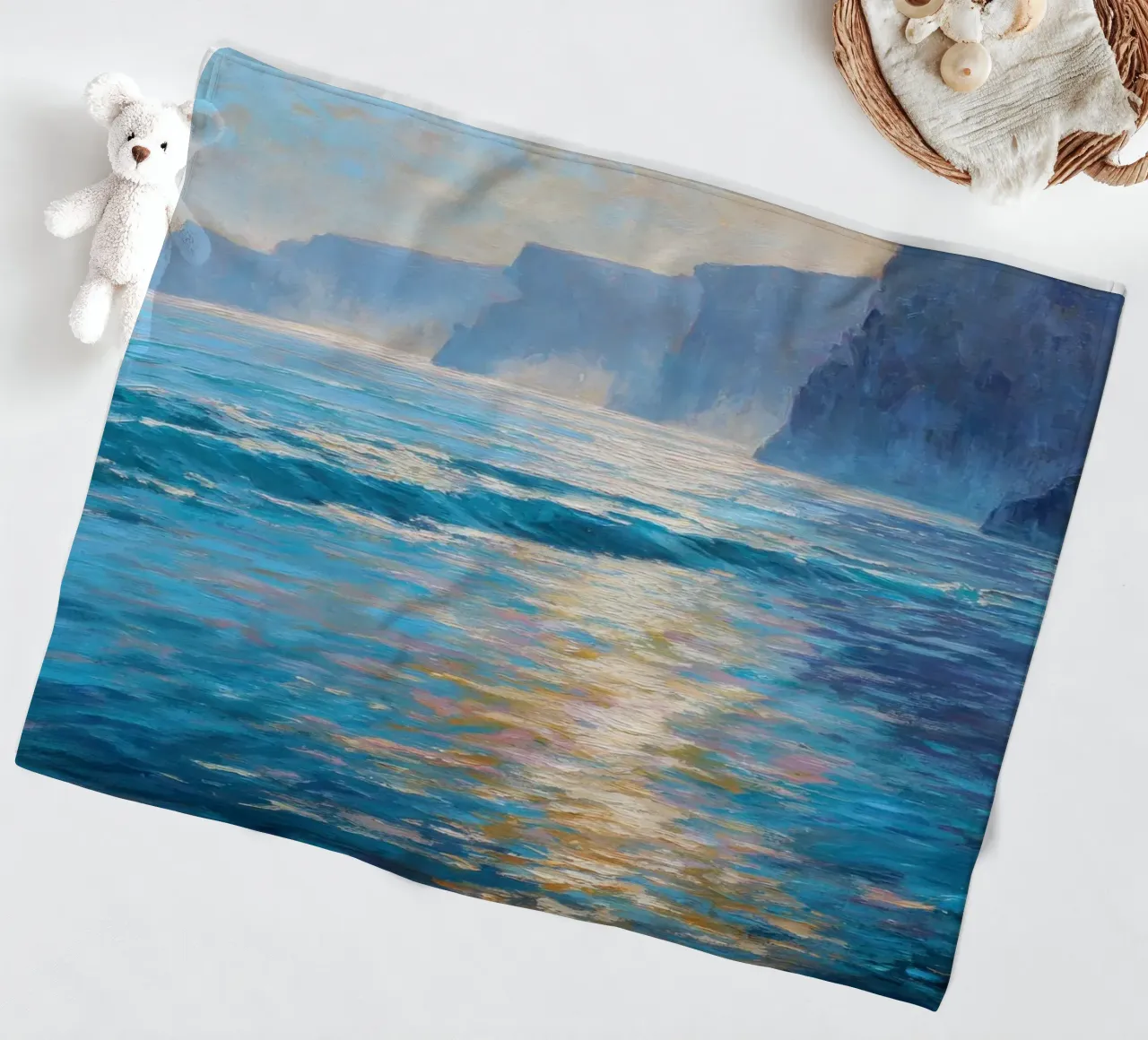 Luce del mattino sul mare coperta in pile da Artbyvo
