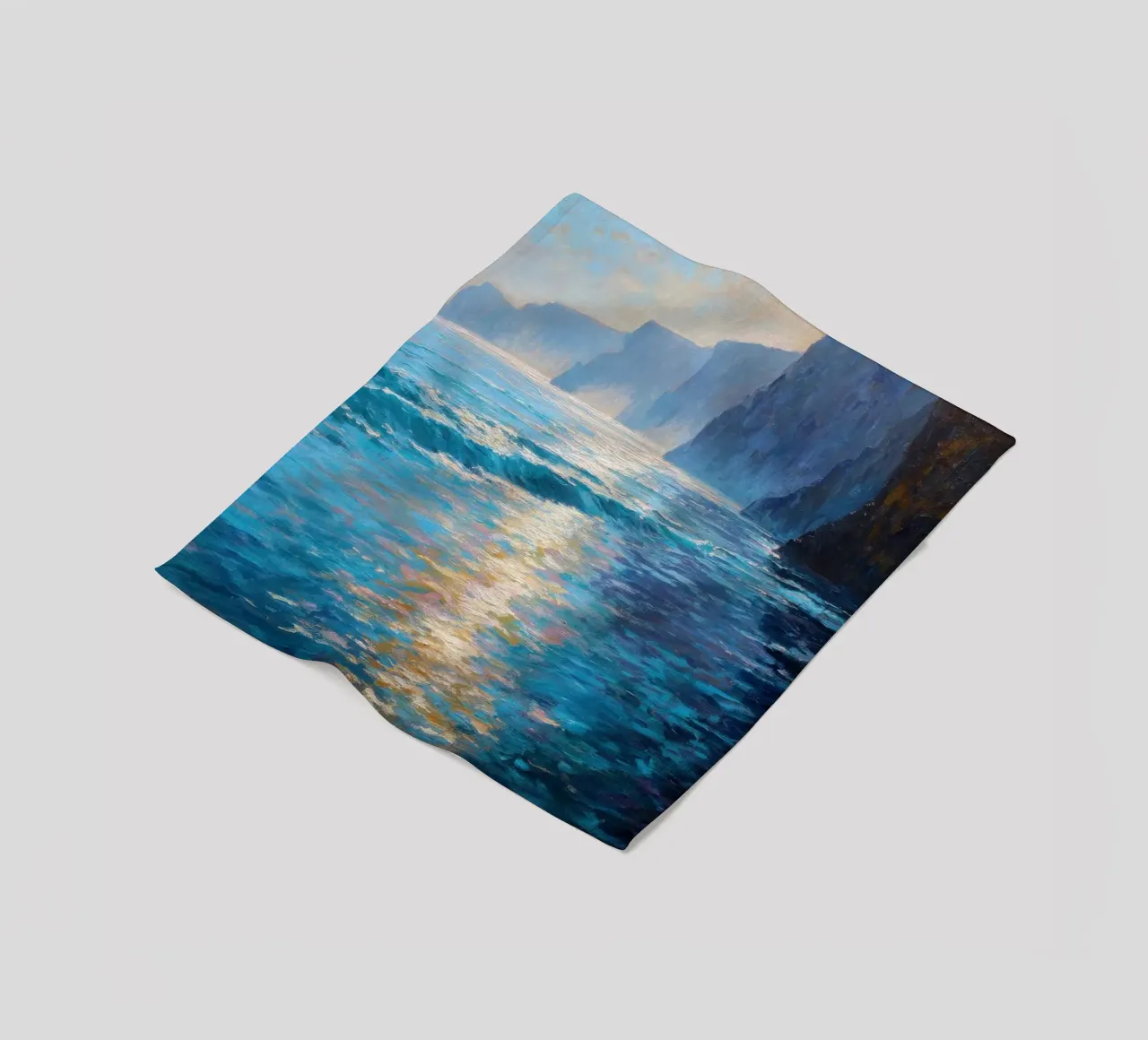 Luce del mattino sul mare coperta in pile da Artbyvo