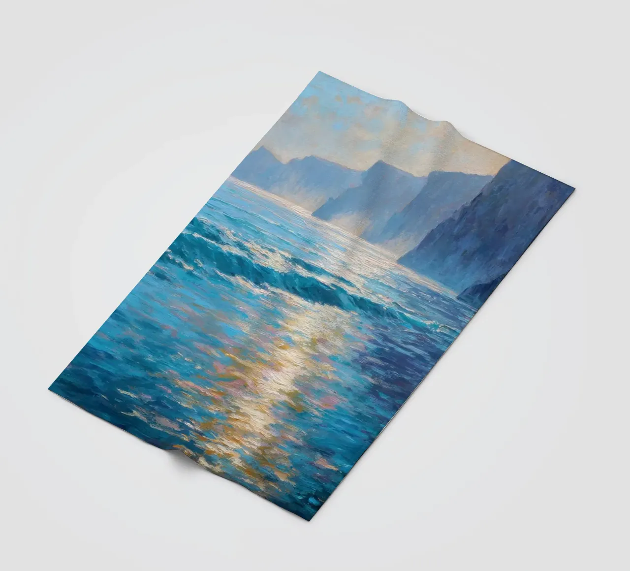 Luce del mattino sul mare coperta in pile da Artbyvo