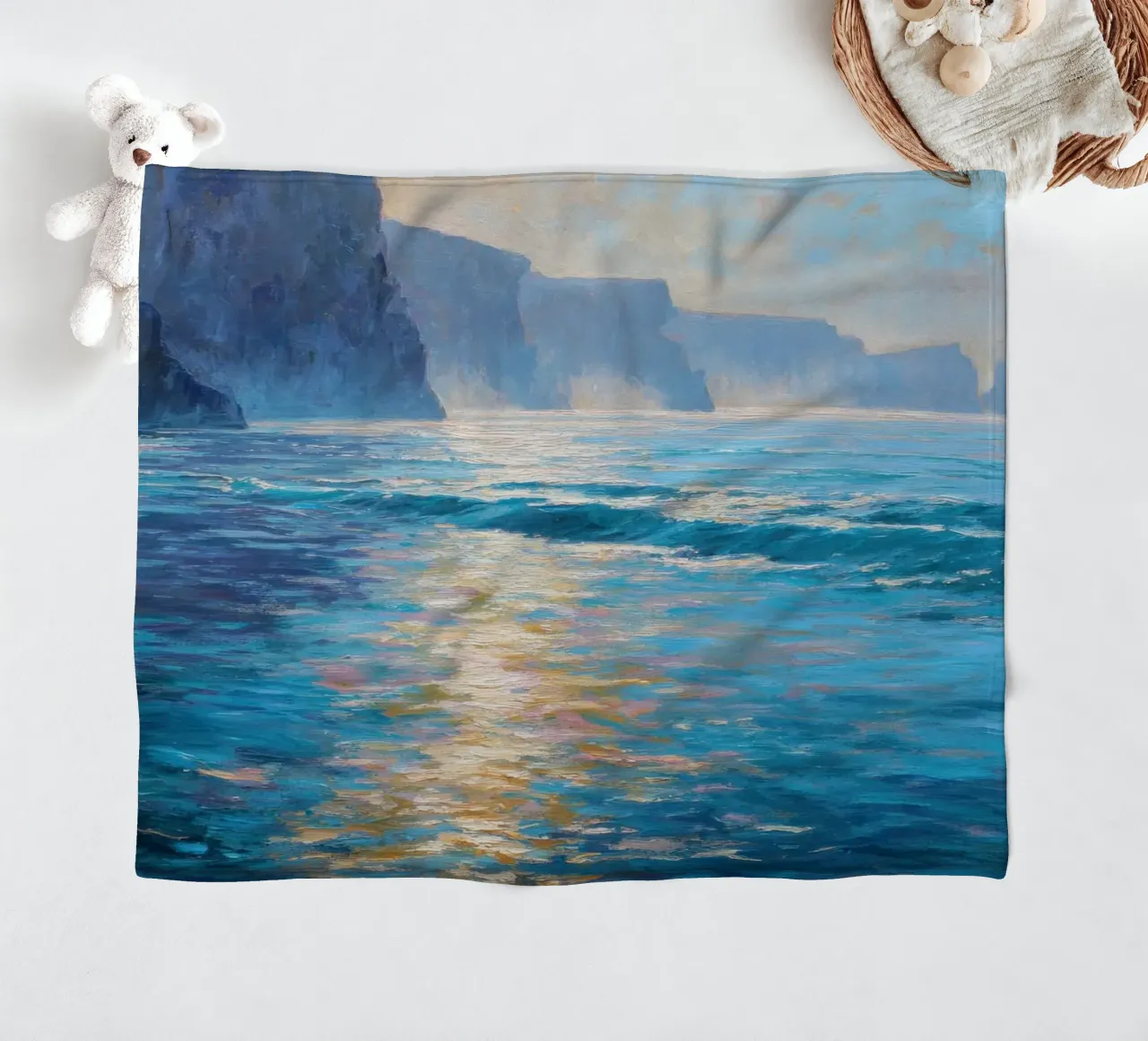 Luce del mattino sul mare coperta in pile da Artbyvo