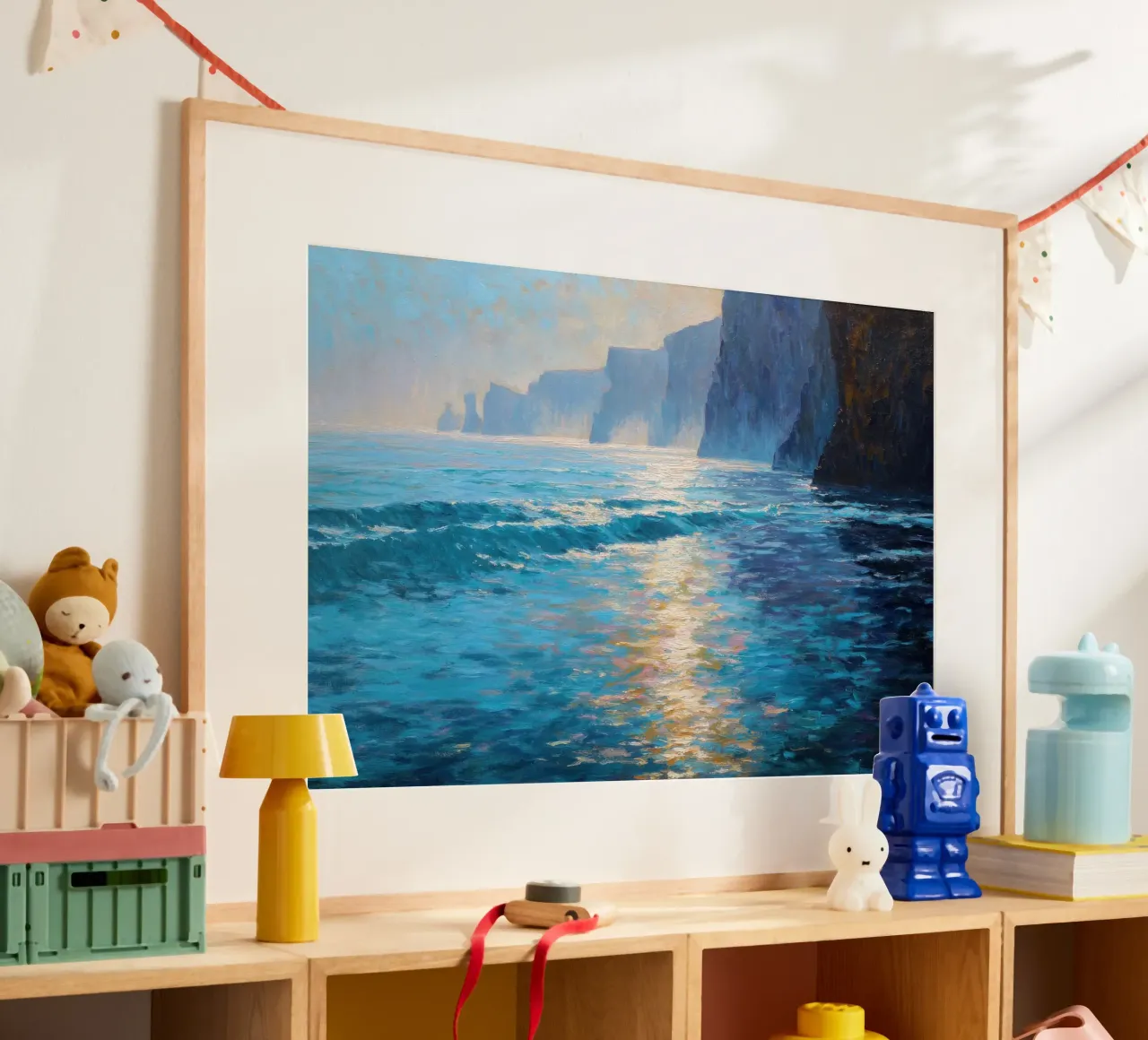 Luce del mattino sul mare carta hahnemühle da Artbyvo