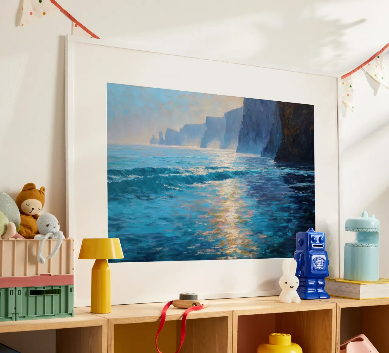 Luce del mattino sul mare carta hahnemühle da Artbyvo