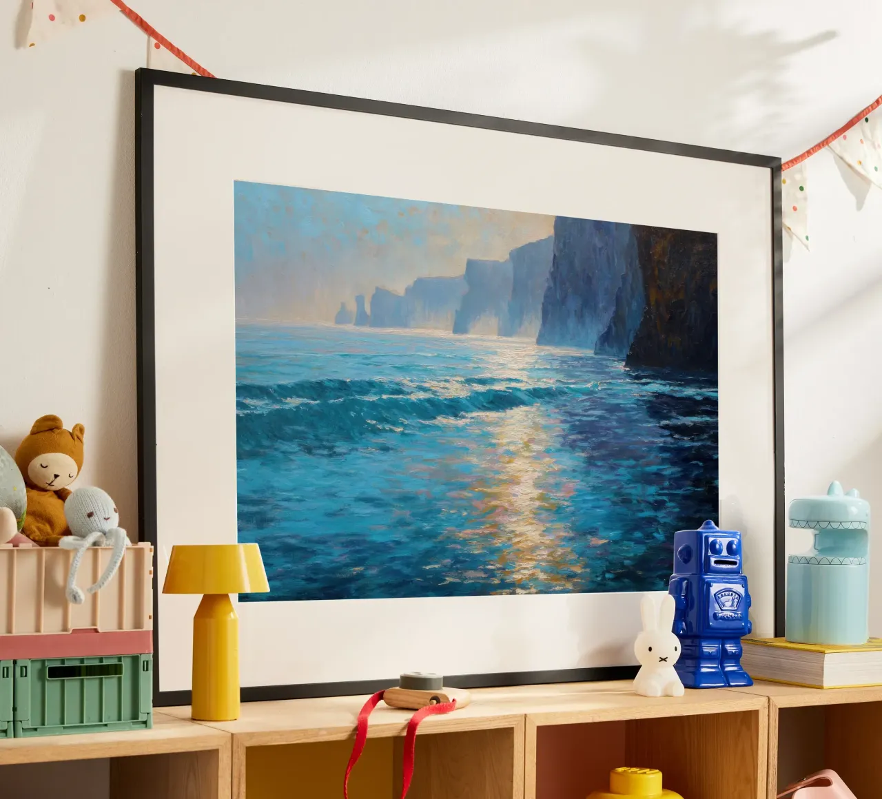 Luce del mattino sul mare carta hahnemühle da Artbyvo