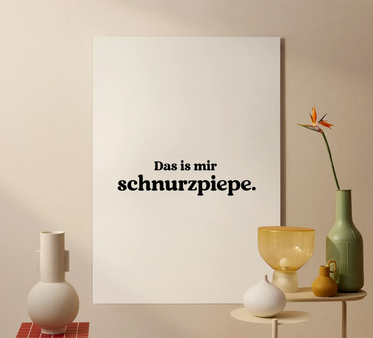 Das is mir schnurzpiepe metacrilato de treechild