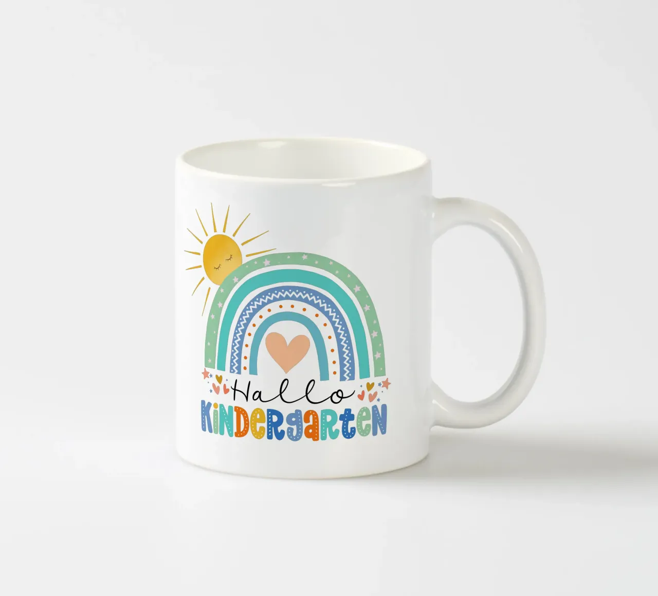 Ciao scuola materna. Per gli insegnanti dell'asilo e i bambini. tazza in ceramica da CalliLetters