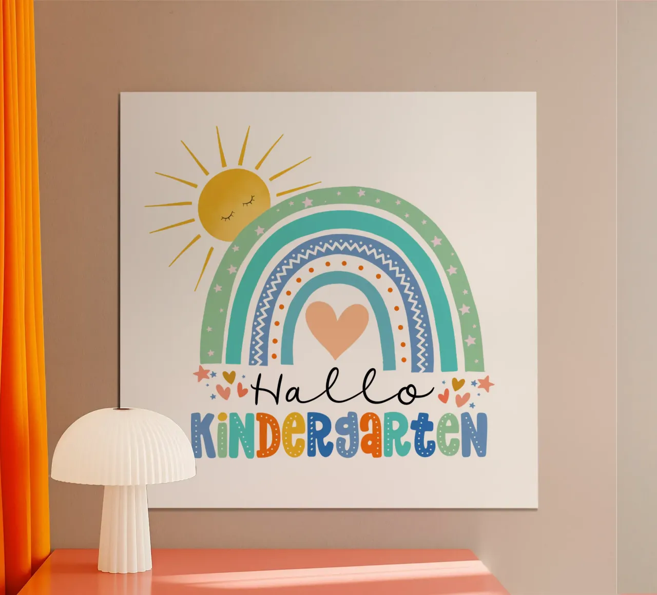 Ciao scuola materna. Per gli insegnanti dell'asilo e i bambini. carta hahnemühle da CalliLetters