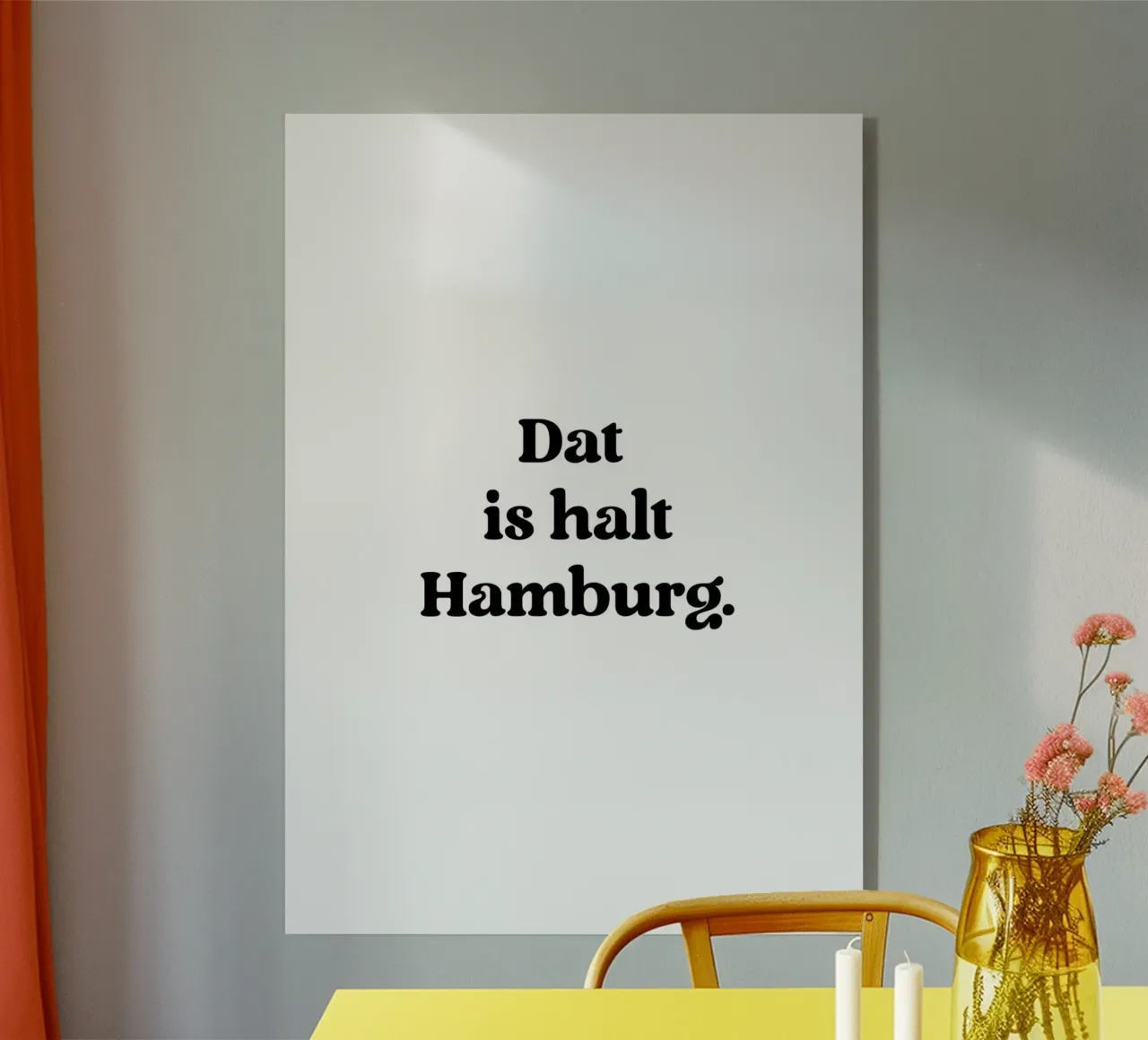 Dat is halt Hamburg plexiglass da treechild