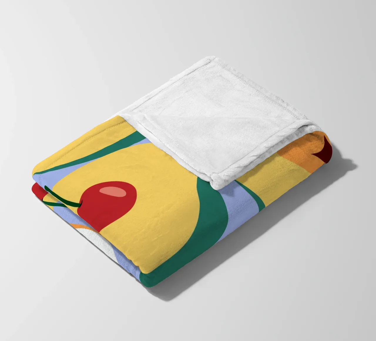 Pesche e ciliegie fresche coperta in pile da OFFICIAL FRUIT & VEGETABLES