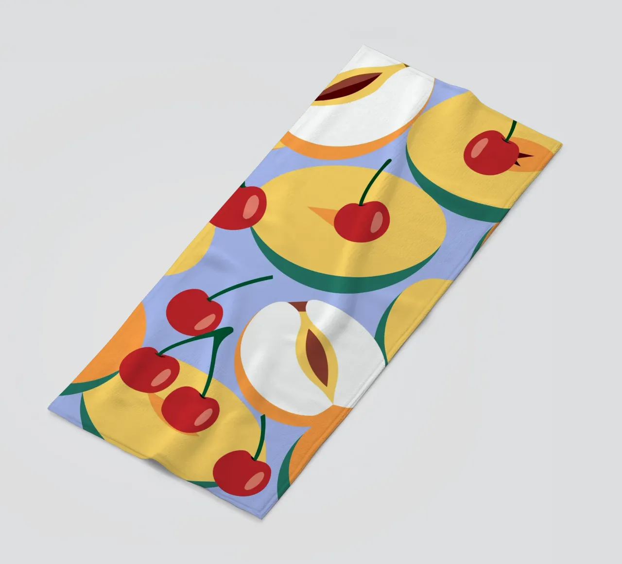 Pesche e ciliegie fresche telo mare da OFFICIAL FRUIT & VEGETABLES