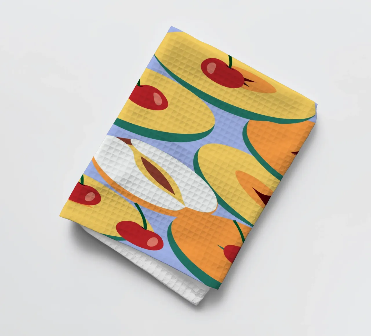 Pesche e ciliegie fresche canovaccio da cucina da OFFICIAL FRUIT & VEGETABLES