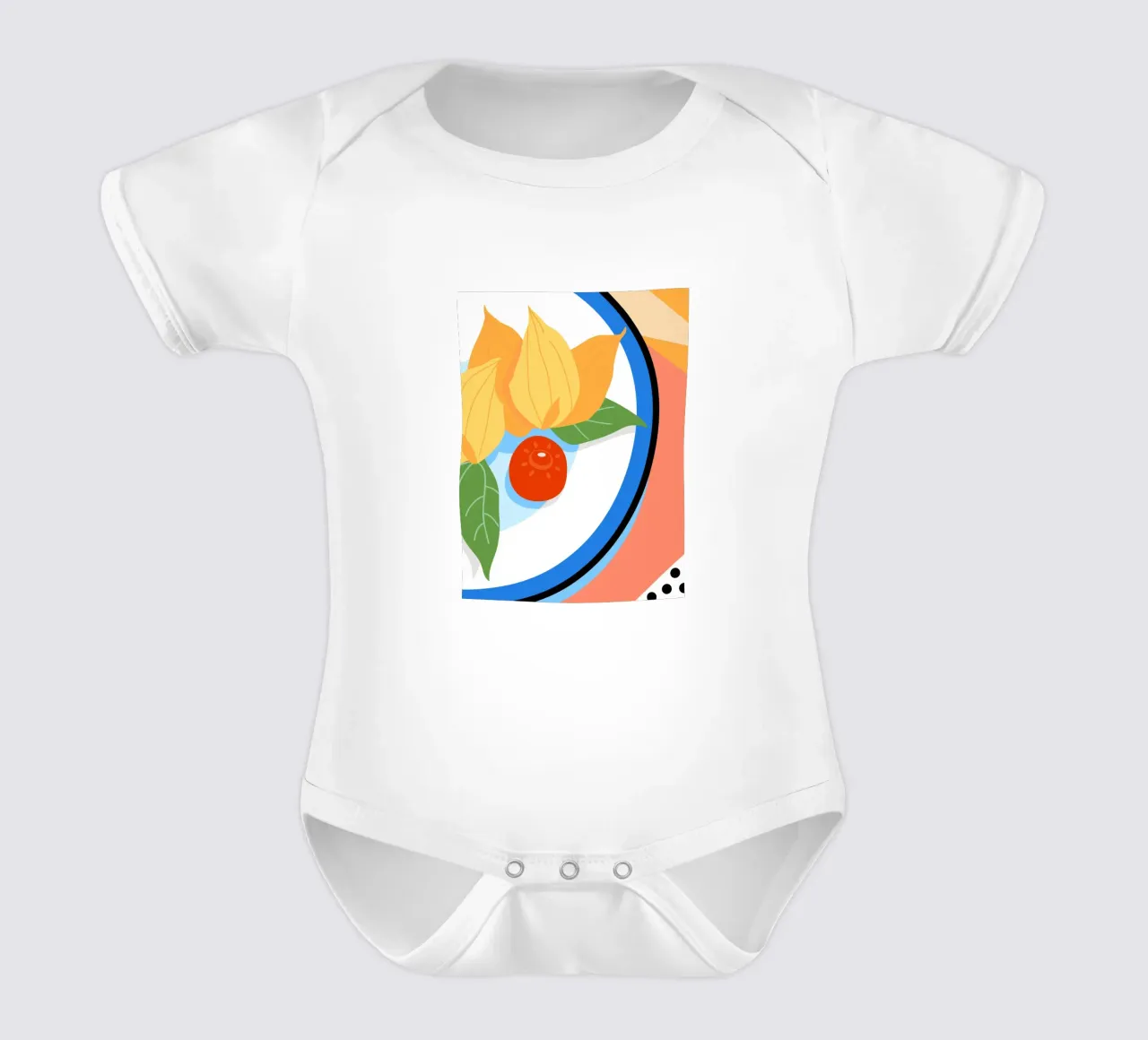 Uva spina fresca del Capo body neonato maniche corte da OFFICIAL FRUIT & VEGETABLES