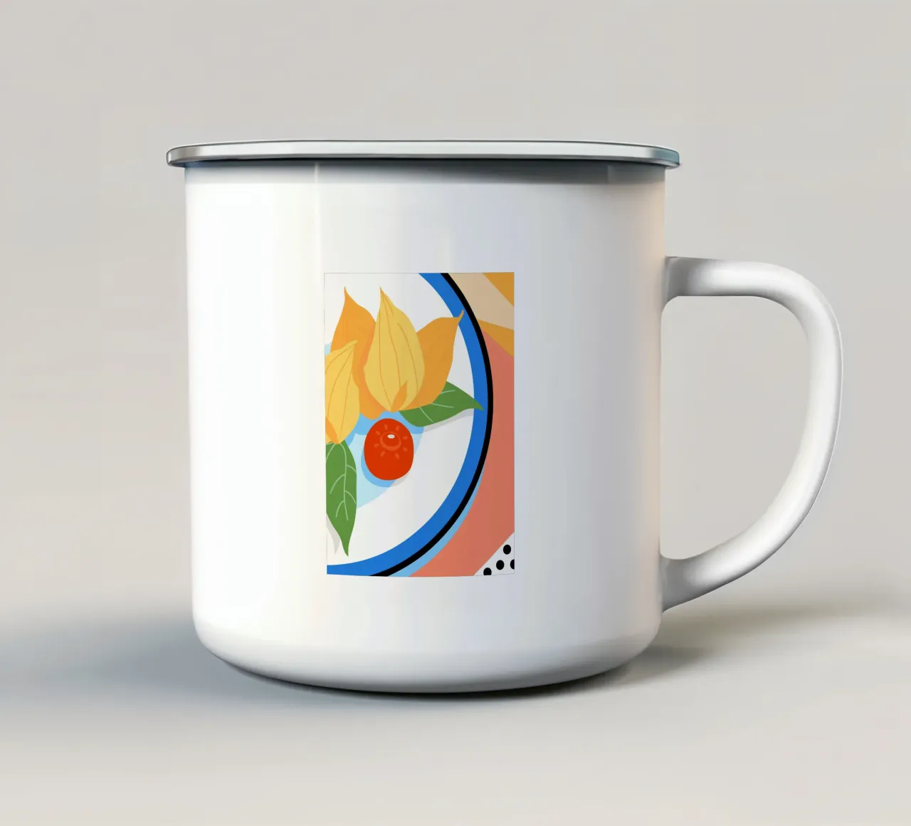 Uva spina fresca del Capo tazza in smalto da OFFICIAL FRUIT & VEGETABLES