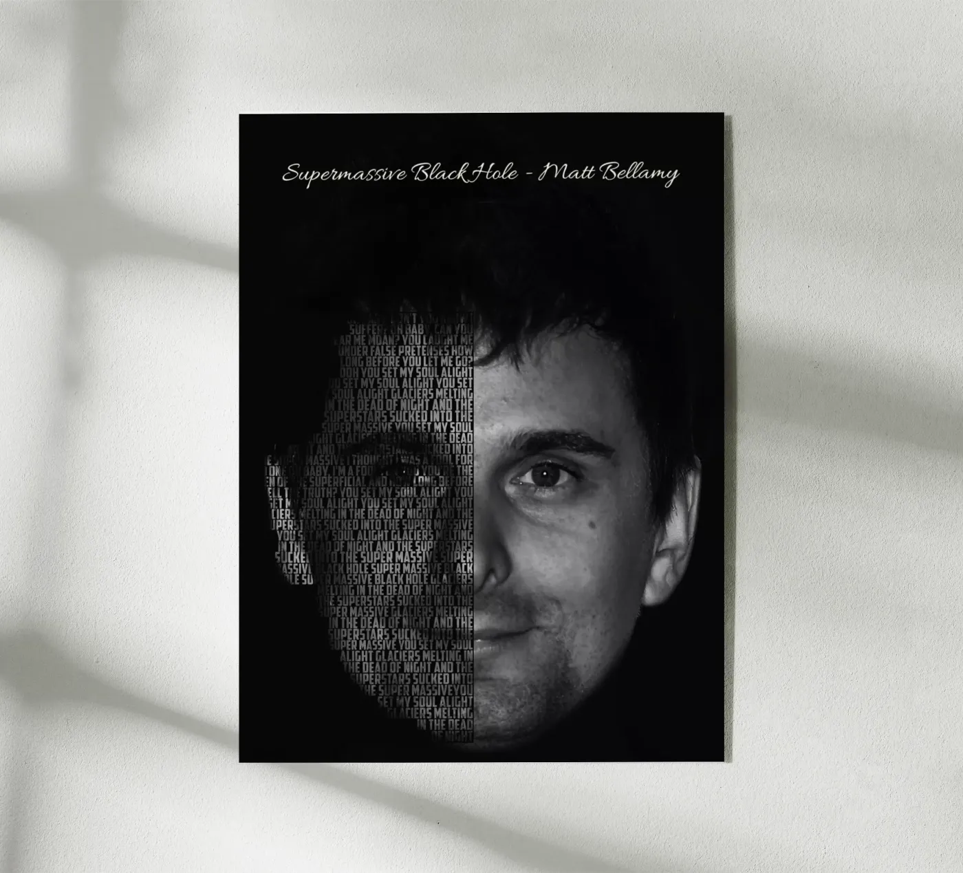 Buco nero supermassiccio plexiglass da Gunawan Rb