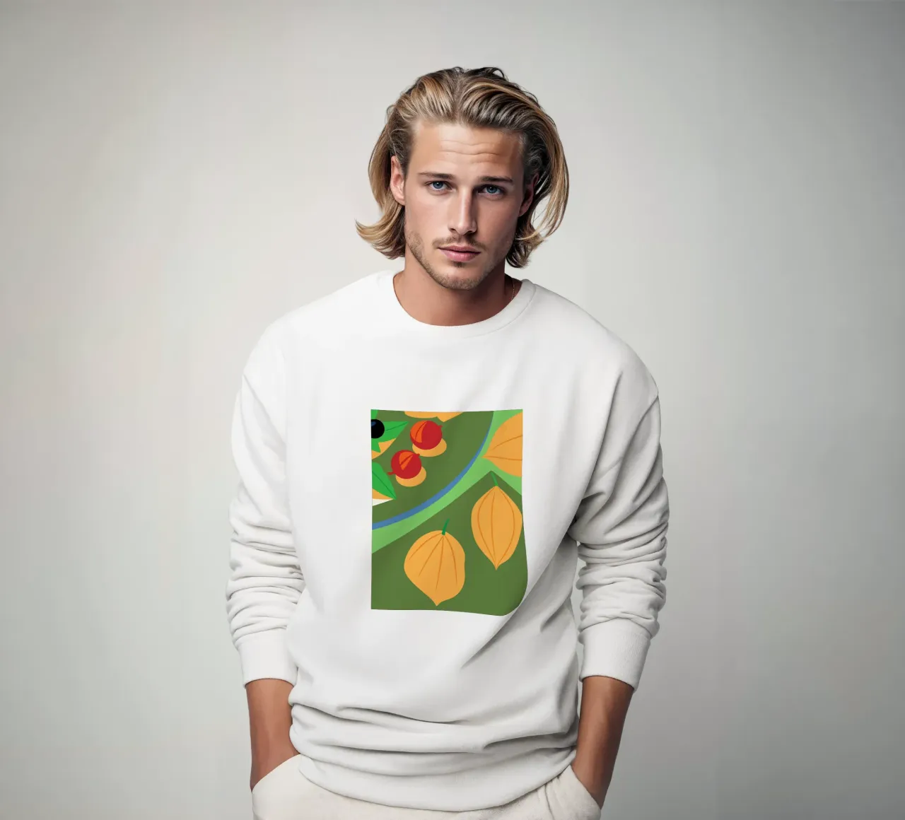 Verse Kaapse kruisbes sweatshirt van OFFICIAL FRUIT & VEGETABLES