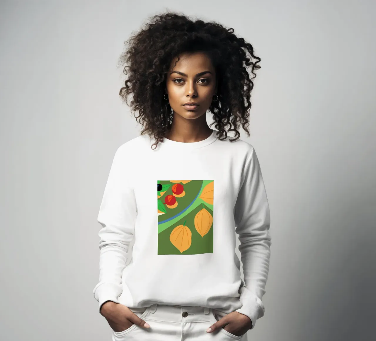 Verse Kaapse kruisbes sweatshirt van OFFICIAL FRUIT & VEGETABLES