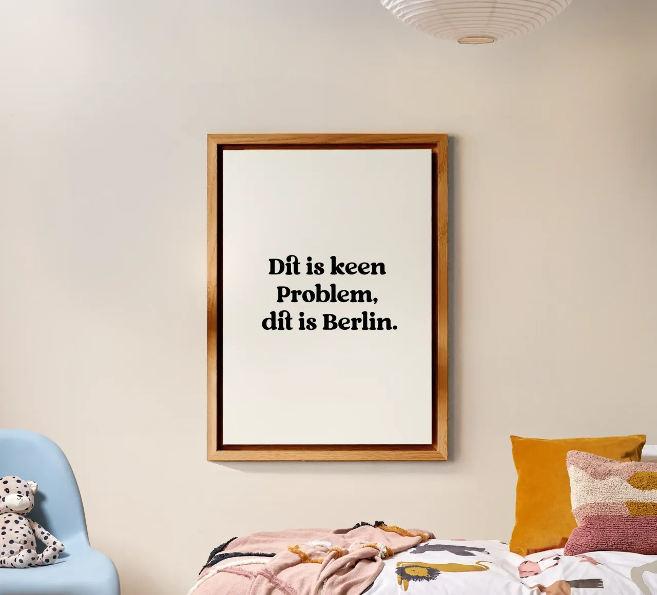 Dit is keen Problem dit is Berlin alluminio dibond da treechild