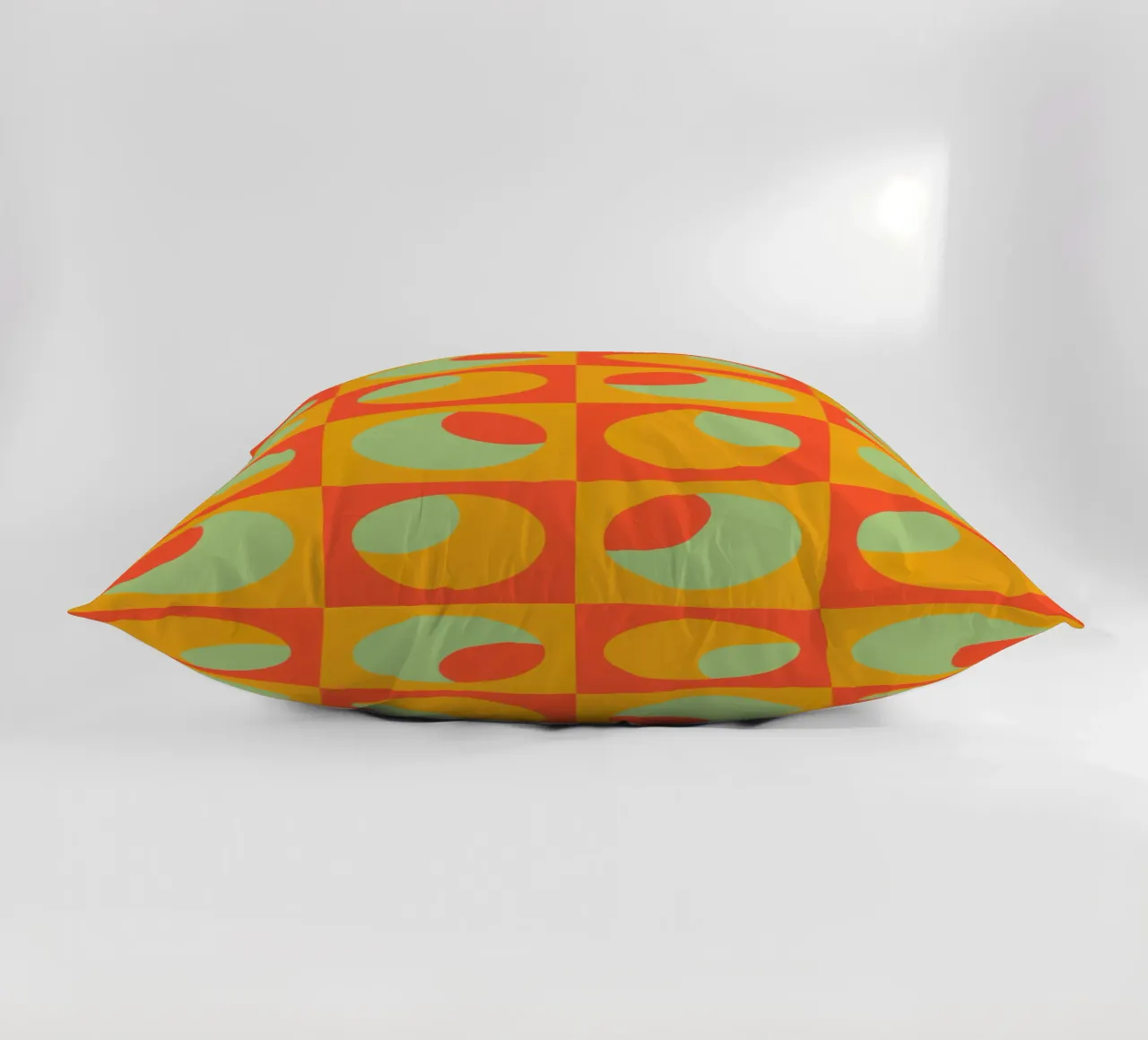 Mid-Century Bright Abstract Design cuscino da good-vibes