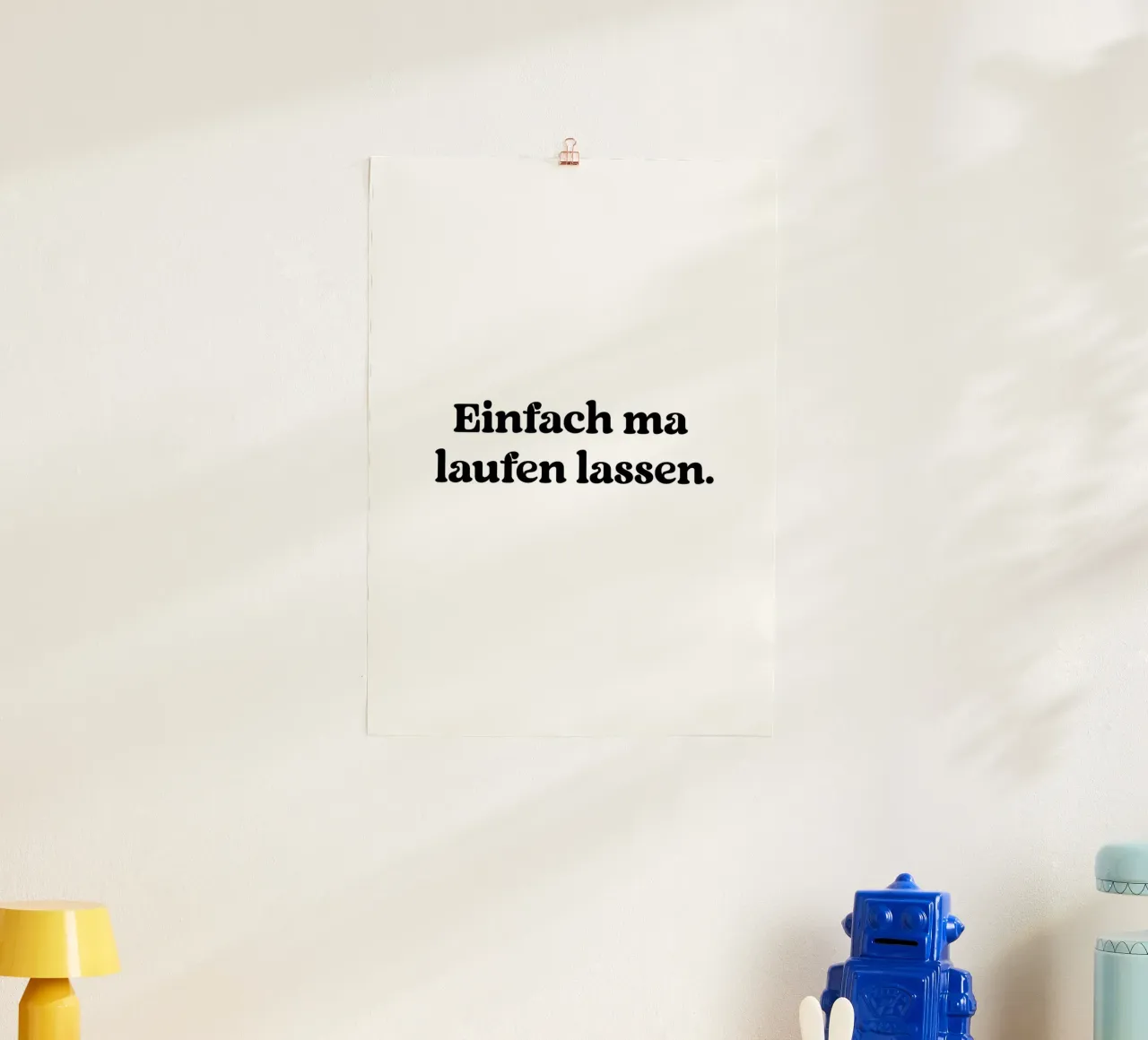 Einfach ma laufen lassen carta hahnemühle da treechild