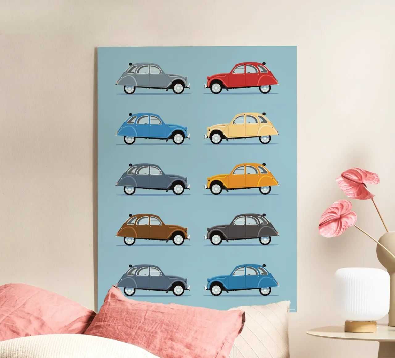 2CV acryl van Raphaël Delerue