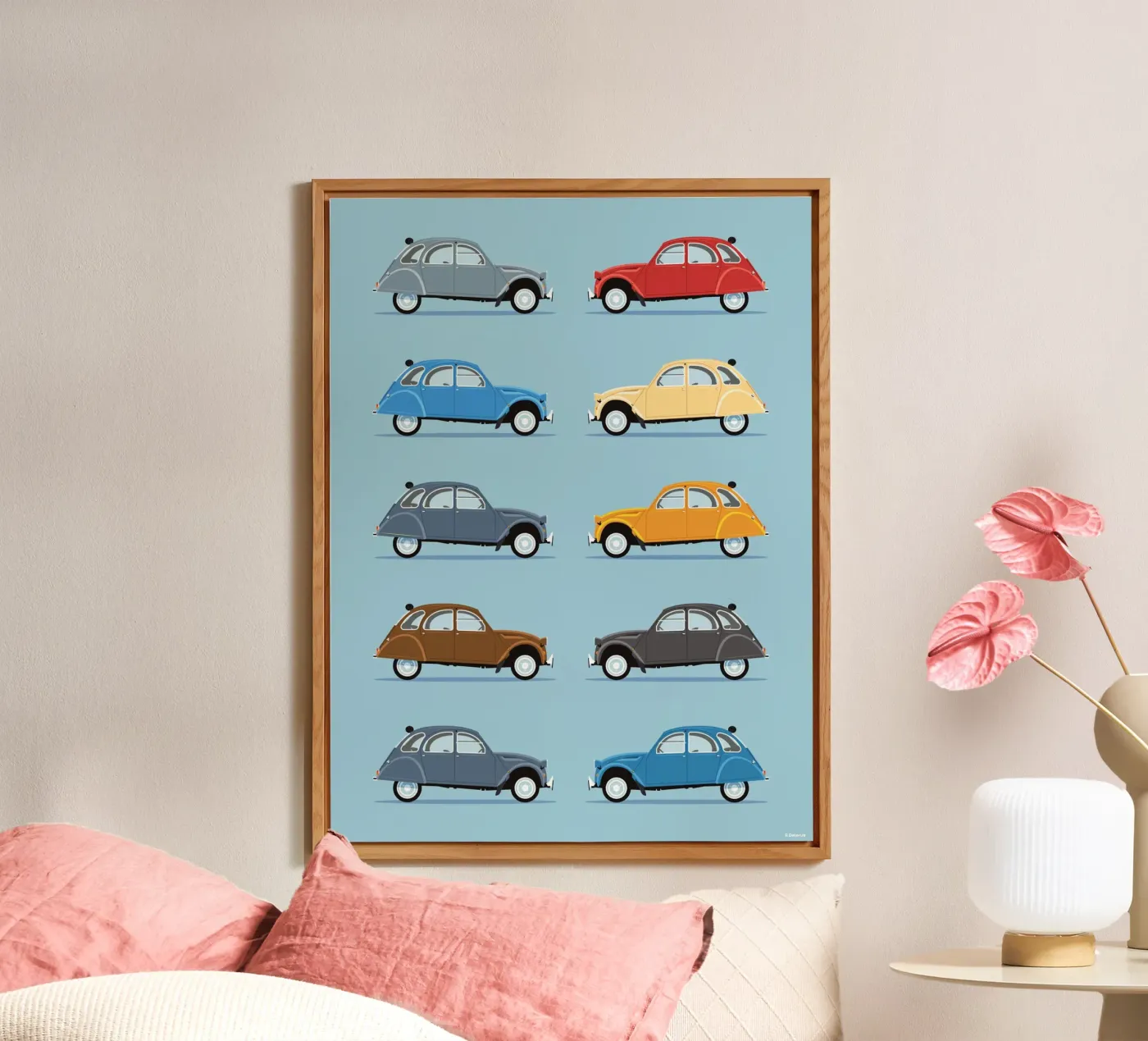 2CV alluminio dibond da Raphaël Delerue