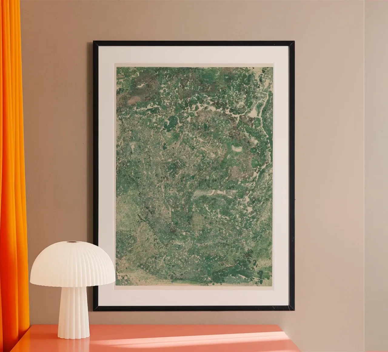 green marble poster da artshop