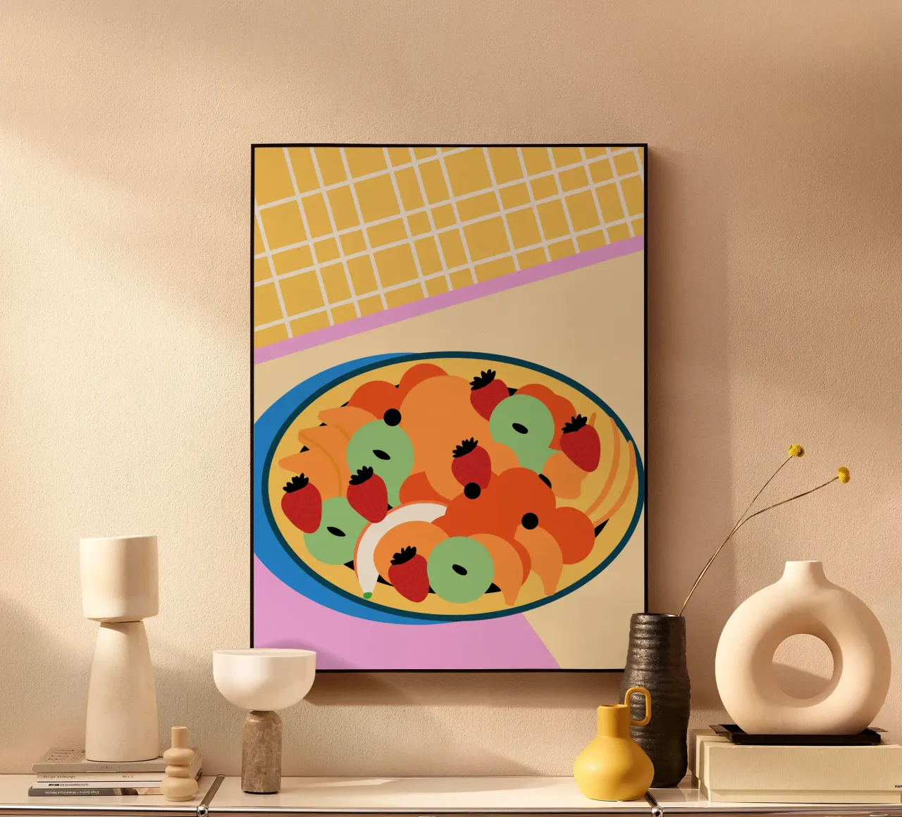 Insalata di frutta fresca plexiglass da OFFICIAL FRUIT & VEGETABLES