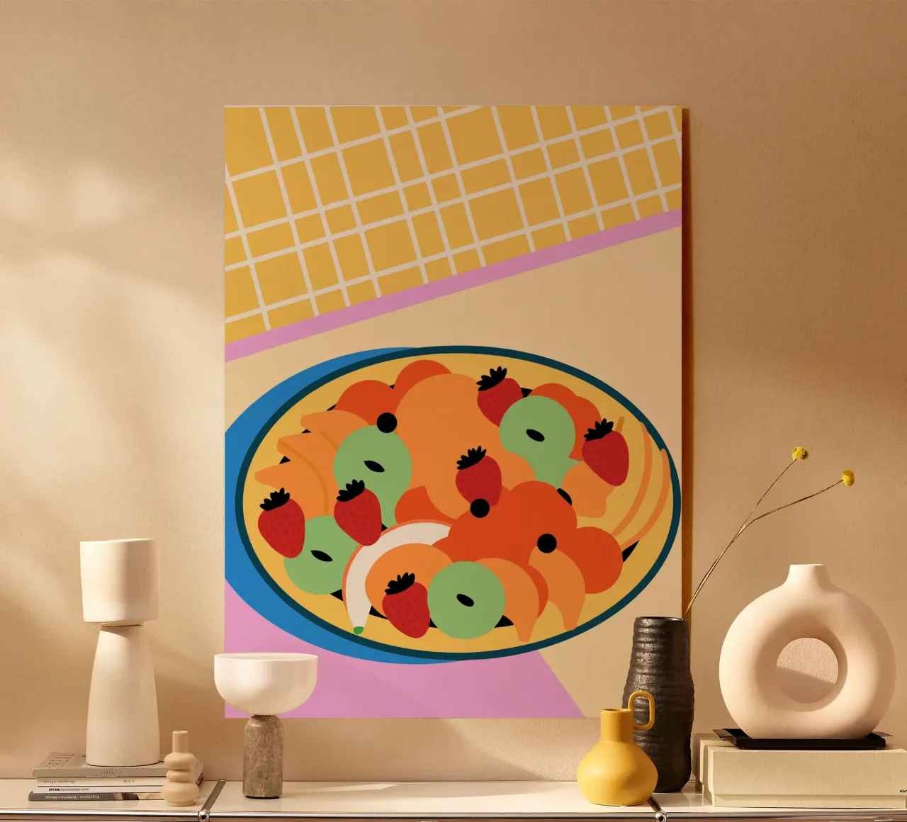 Insalata di frutta fresca plexiglass da OFFICIAL FRUIT & VEGETABLES