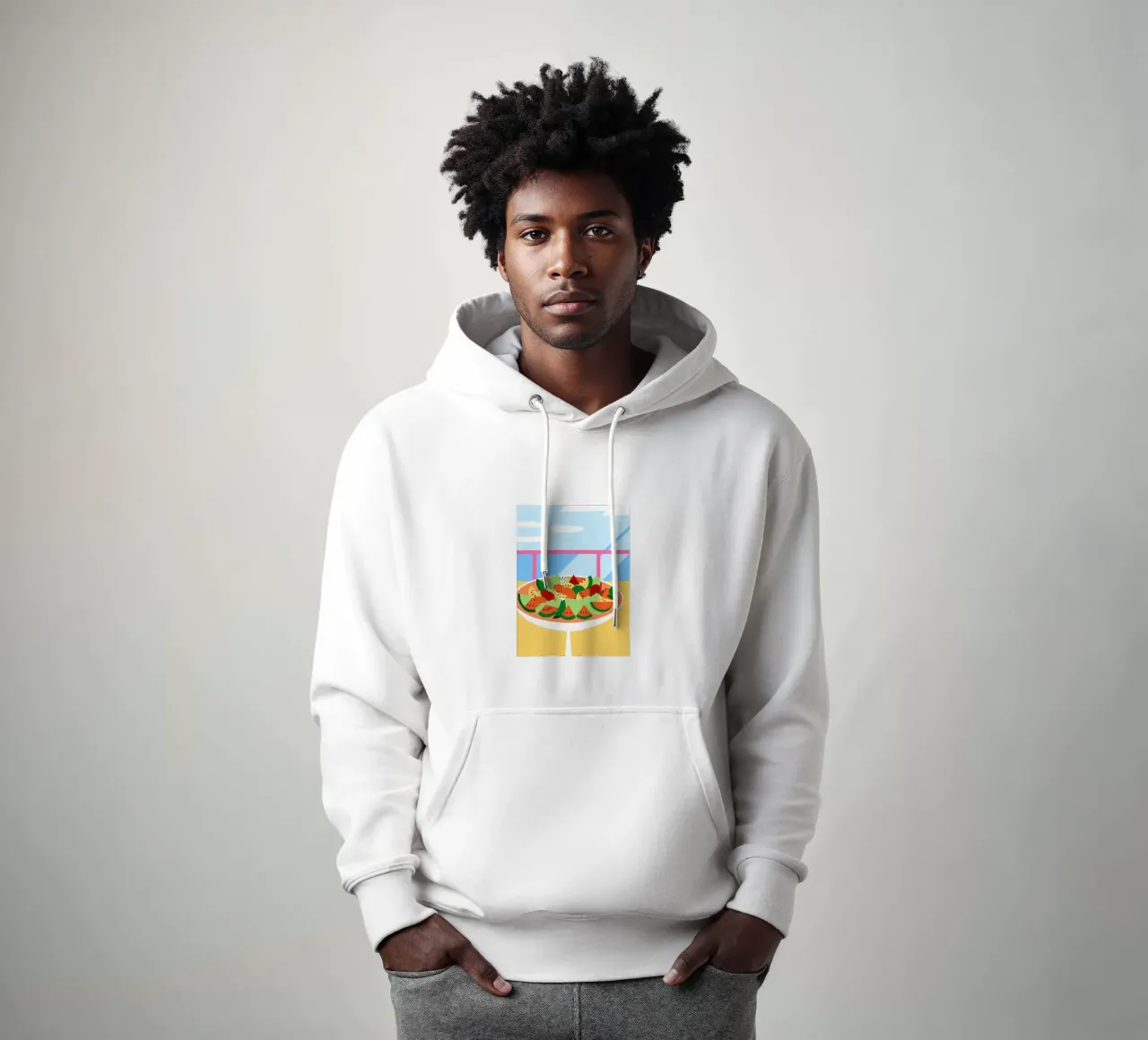 Insalata di frutta fresca felpa con cappuccio da OFFICIAL FRUIT & VEGETABLES