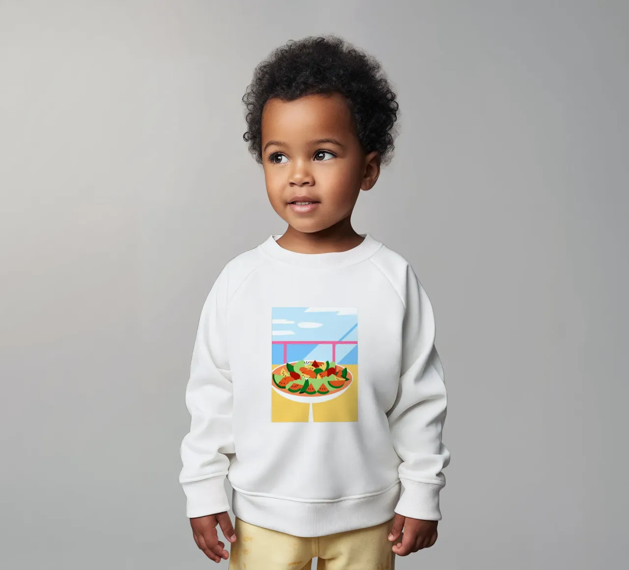 Frischer Obstsalat Baby Sweatshirt von OFFICIAL FRUIT & VEGETABLES