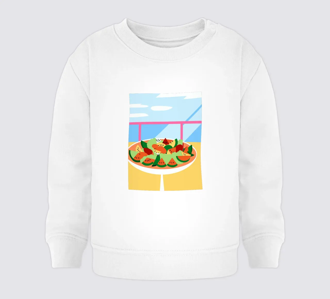 Insalata di frutta fresca felpa neonato da OFFICIAL FRUIT & VEGETABLES