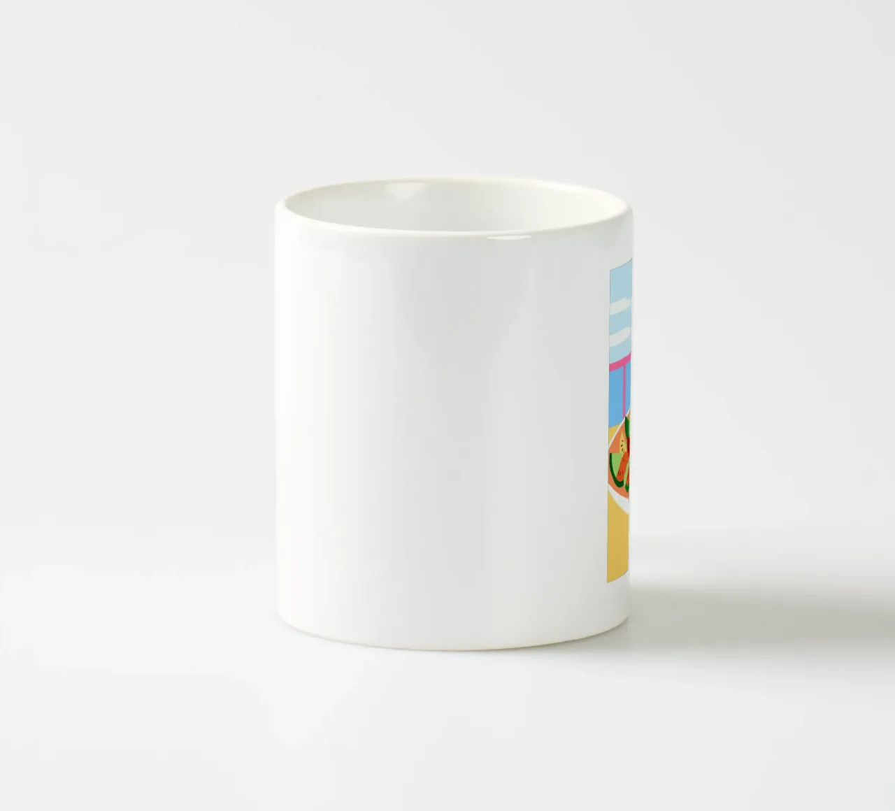 Insalata di frutta fresca tazza in ceramica da OFFICIAL FRUIT & VEGETABLES