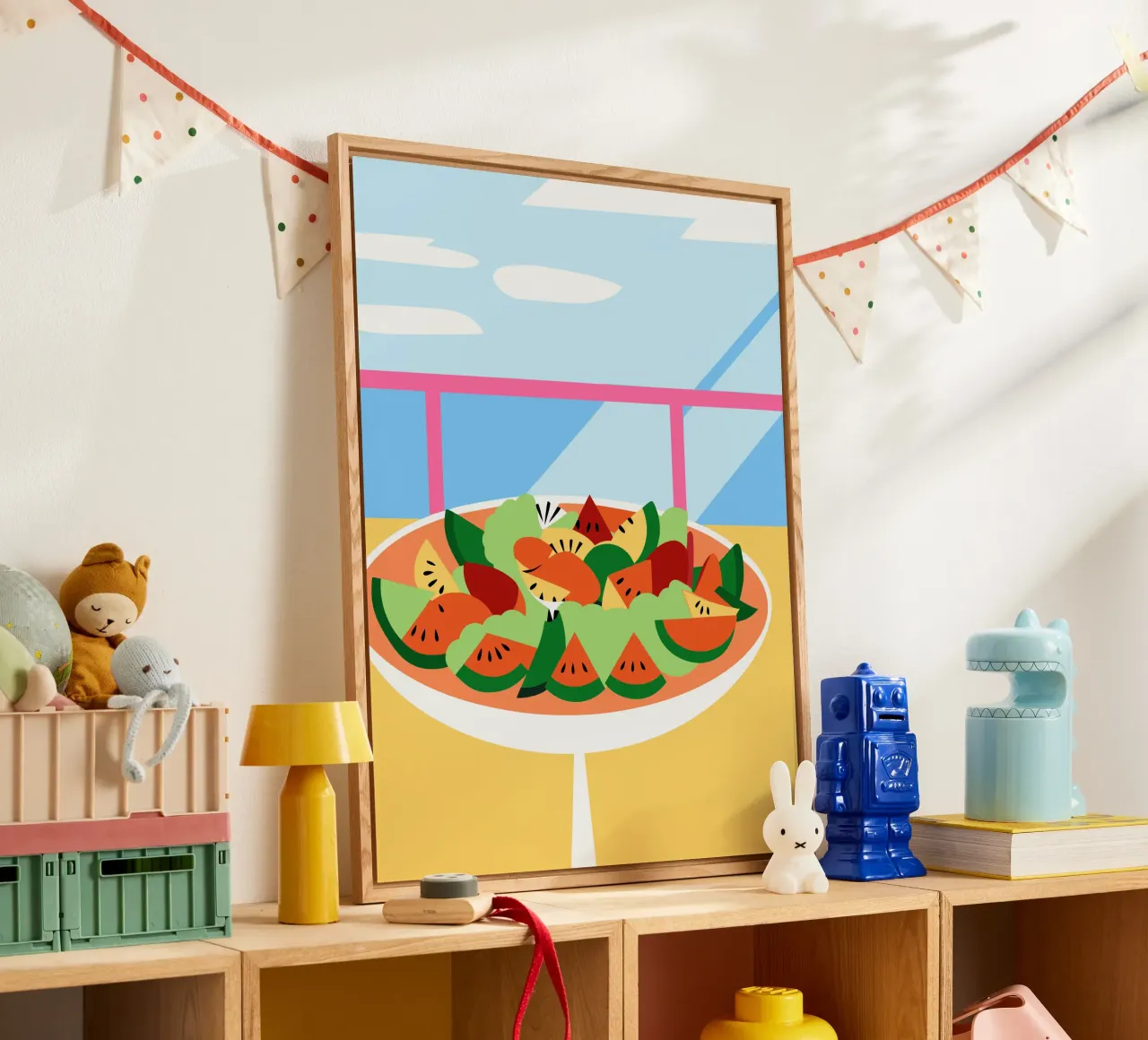 Insalata di frutta fresca plexiglass da OFFICIAL FRUIT & VEGETABLES